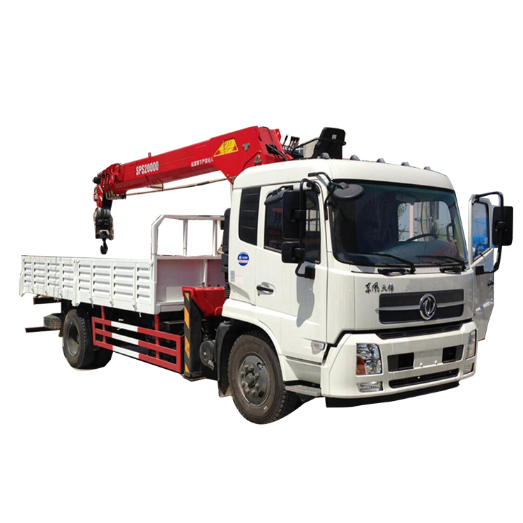 DFAC brand cargo crane truck 4x2 or 4x4 3 ton truck cranes for sale