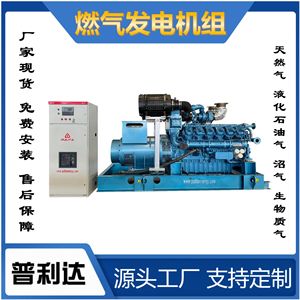 Weichai Natural Gas <b>Generator</b> 20-1500kW 1500 RPM Water Cooled Electric Start Industrial Use - Product Image 5