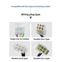 Motor de Engranajes de CA de Velocidad Variable de 40W con Controlador de Velocidad, Motor de Inducción Monofásico de 110V/220V, Kit de Eje de 12mm