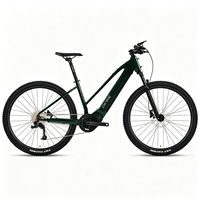 Vélo de ville électrique léger 48V 500W Bafang Mid Drive M560 Batterie 720Wh 21700 10 vitesses Freins à disque hydrauliques E-MTB 27,5 pouces