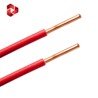 Cable de Cobre con Aislamiento de PVC BV BVR para Instalaciones Eléctricas Interiores