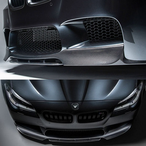 F10 F18 M5 V Style fibre de carbone avant lèvre pare-chocs avant séparateur avant pour <span class=keywords><strong>BMW</strong></span> série 5 F10 F18 M5 - Product Image 6