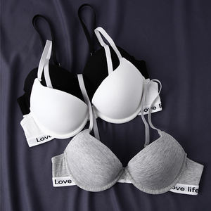 <span class=keywords><strong>Soutien</strong></span>-<span class=keywords><strong>gorge</strong></span> à armatures pour femmes, vente en gros, <span class=keywords><strong>soutien</strong></span>-<span class=keywords><strong>gorge</strong></span> de <span class=keywords><strong>sport</strong></span> push-up, brassière à fermeture dorsale, deux crochets et œillets, lingerie avec bretelles réglables - Product Image 2