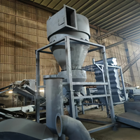 Vertikaler Luftseparator für Zerkleinerungsmaterial Leichte vertikale Sortiermaschine für Materialien