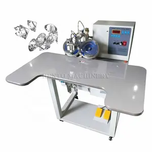 Alta Eficiência Cristal Rhinestone Fixação Máquina/Crystal stone inlay máquina/Ultrasonic Hot Fix Rhinestone Setting Machine