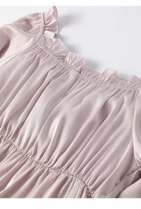 Último diseño cómodo Satén de seda romántico ropa de dormir pareja pijamas conjuntos vestidos de <span class=keywords><strong>noche</strong></span> <span class=keywords><strong>para</strong></span> mujer Sexy - Product Image 4