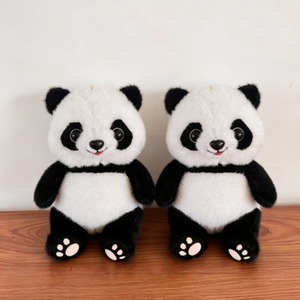Peluche Panda in Morbido Cotone, Giocattolo da Notte per Neonati, Primo Amico, Bambola Lavorata a Maglia, Animale della Foresta, Regalo di Compleanno per Bambini - Product Image 3