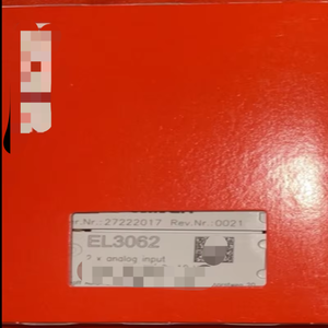 โมดูล PLC รุ่นใหม่ EL3062 EL 3062 ของแท้พร้อมส่งจากคลังสินค้า ระบบอัตโนมัติอุตสาหกรรม ตัวควบคุมการเขียนโปรแกรม PLC - Product Image 1