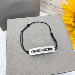 Bracelet porte-bonheur en perles noires Messicard tissé à la main pour femmes, nouveau bracelet classique simple à maillons de chaîne, bijoux MANTU - Product Image 6