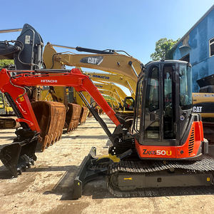 Excavator Mini Hitachi ZX50U Zaxis 50U 5Ton 5T Bekas, Mesin Penggali Kecil, Zero Tail Swing, Rubber <span class=keywords><strong>Track</strong></span> Crawler Bagger - Product Image 3