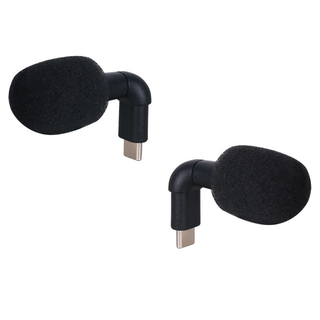 3.5mm Mini Microphone for PC Laptops Type C Lapel Clip-on Microphone for Smart Phone USB Professional Micro Mic for DSLR Camera