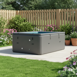 Piscine <span class=keywords><strong>gonflable</strong></span> rectangulaire Drop Stitch Factory, grande piscine portable d'extérieur pour adultes, enfants, famille, plaisir aquatique - Product Image 2