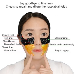 Masque pour les yeux OEM Butterfly Eye Mask Sheet avec collagène pour peaux sèches, hydratant, anti-rides, liftant, éliminant les rides du sourire et les plis nasogéniens. - Product Image 4