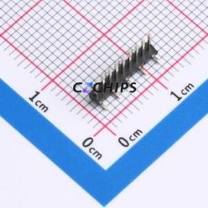 PZ1.27-UL2D-9A Pin Header SMD,P=1.27mm Connector ( Pin Structure: 1x9P )( Pitch: 1.27mm )( Round Pin / Square Pin: Pin Header ) - Product Image 1