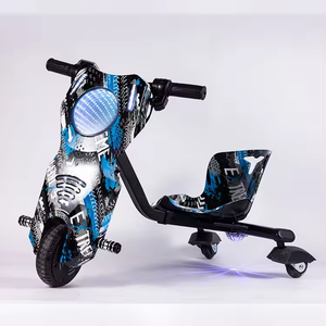 High Speed 250W Front Wheel Drive Electric Scooter <strong>Go</strong> <strong>Kart</strong> for Kids Adults-Outdoor Drifting 36V Lithium Battery Hydraulic Brake - Product Image 4