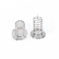 Ressort tactile en spirale en métal nickelé de haute précision pour usage industriel, taille personnalisée, fabricant