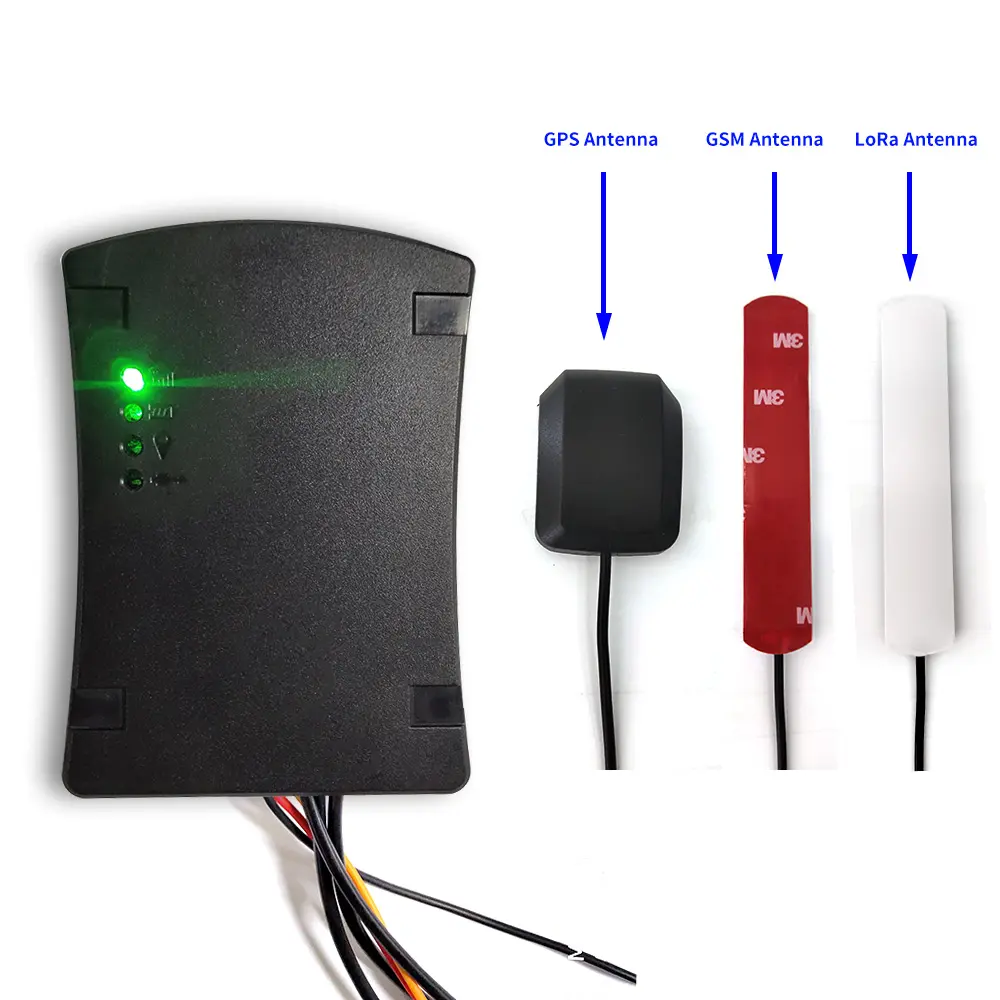 Multiple feature GPS Terminal devices Lora Master Controller GPS Tracker with Slave E-lock Temperature and Humidity Sensor