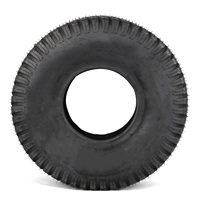 Pneu de tracteur de jardin en caoutchouc naturel 4PR sans chambre à air 20X8.00-8 pour tondeuse autoportée, pneu à bande de roulement pour gazon, vente en gros
