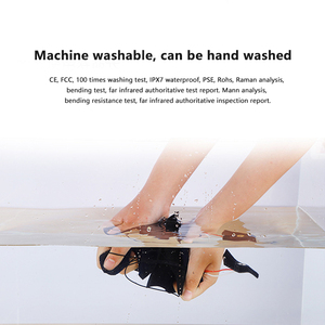 TGH-06 Customized 6-zone Usb Powered 5v Graphene Heating System Washable 4Level Carbon Nanotube Electric Heating <strong>Pad</strong> - Product Image 5