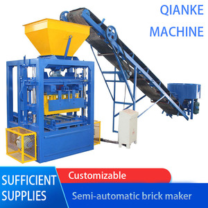 QTF4-24 hoàn toàn tự động khối bê tông thủy lực làm cho xi măng vuông bề mặt đường rỗng khối gạch không nung - Product Image 2