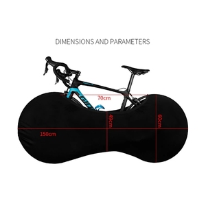 Protector de Ruedas RIDERACE para Bicicleta de Montaña y Carretera, Cubierta Antipolvo para Cuadro de Bicicleta, Equipo de Protección, Bolsa de Almacenamiento Antiarañazos para <span class=keywords><strong>Ciclismo</strong></span> - Product Image 4