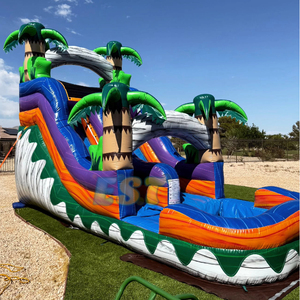 Jeux de plein air de haute qualité grand toboggan gonflable pour enfants toboggan gonflable piscine toboggan gonflable pour adultes - Product Image 3