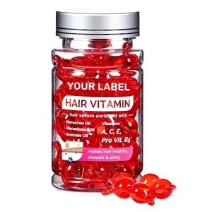 NO NEED TO RINSE OFF- HAIR CARE OIL CAPSULES /Caviar Soft Capsules Hair Treatment Oil Improves Anti-Frizz Smoothness Hair Oil