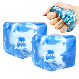 Juguete Antiestrés de TPR con Forma de Copo de Nieve para Niños, Popular, 3.5cm 45g, para Mayores de 14 Años - Product Image 1