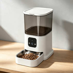 ODM Smart Pet Feeder Distributeur Automatique Pet Feeder Automatic Smart Pet Feeders With Cameras Timed Feeding - Product Image 1