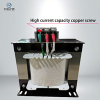 Transformateur de puissance monophasé CA fabriqué en Chine 220V 110V 100V ; Cuivre/Aluminium Haute Efficacité 0.98 50/60Hz ; Tension d'alimentation