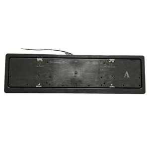 Marco de Matrícula Europeo para Vehículos Eléctricos R, Acero Inoxidable Tipo 001, Compatible con Rusia, Reversible - Product Image 2