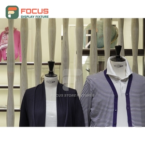 Vitrina de Exhibición de Vidrio y Acero Inoxidable para Tiendas Minoristas Profesionales, Cadena de Tiendas de Ropa - Product Image 6