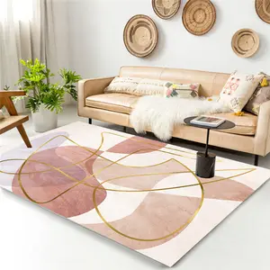 New Customized Living Room Center Babycare Room Flower China Hallway Pattern Upscale Fluffy Pattern Colored Popular Carpets Rug