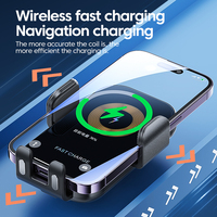 Cargador de Teléfono Eway 2026, Soporte Inalámbrico para Auto de 15W con Inducción Inteligente y Abrazadera Automática, Fácil de Instalar
