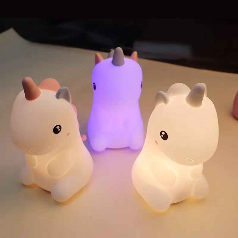 Silicone Cover Plug In Night Lights Led Lamp Rechargeable Touch Light Silicone Night Light For Kids Room