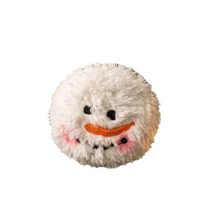 Christmas <b>Snowball</b> Fluffy Plush Pendant Hanging Decorations Christmas Tree Ornament Home Decoration - Product Image 5
