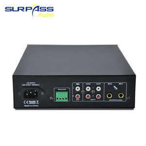 Hệ Thống PA 60W Nhỏ Gọn Sử Dụng Tại Nhà Bộ Khuếch Đại USB Răng Xanh Kỹ Thuật Số Điều Khiển Từ Xa Để Bàn - Product Image 5