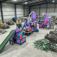 Máquina de Reciclaje de Residuos Electrónicos, Planta de Recuperación de PCB, Máquina de Recuperación de Componentes de PCB, Precio de Fábrica, Venta Caliente