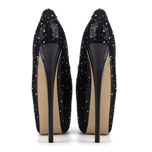 Zapatos de baile en Barra de tacón súper alto 19CM Striptease Sexy <span class=keywords><strong>Sandalias</strong></span> Mujer verano rendimiento pasarela <span class=keywords><strong>medias</strong></span> Stiletto de talla grande - Product Image 3
