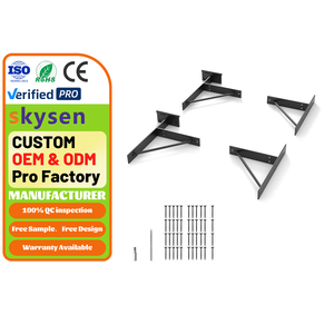 SKYSEN Heavy Duty Alta calidad Valla Puerta Soporte de esquina Puerta Hardware Puerta Bisagra - Product Image 1