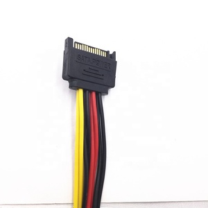 <span class=keywords><strong>Cable</strong></span> de alimentación de conector de alta calidad, divisor HDD de potencia de 15 pines SATA macho a 2 hembra de 15 pines - Product Image 4