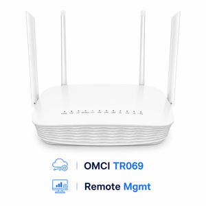 AX3000 WiFi6 4 antennes G8503 Double bande GPON XPON ONU ONT avec 4 ports GE VoIP USB FTTH FTTE - Product Image 2