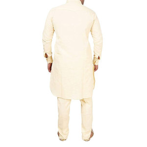 ชุดเสื้อผ้าผู้ชายแบบชาลวาร์ คามีซ ผ้าฝ้ายคุณภาพสูงจากโรงงานโดยตรง งานตัดเย็บคุณภาพดีแบบปากีสถาน เหมาะสำหรับงานปาร์ตี้ - Product Image 3