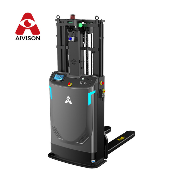 AGV Robot Industrial Robot Lift Stacker Forklift Automated Guided Vehicles Small AGV