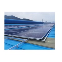 Fabricante de Tejas Solares Fotovoltaicas que Suministra Soportes de Instalación de Acero con Recubrimiento de Color y Contratos de Proyecto, Hecho en China