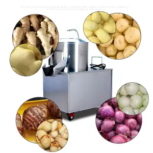 High Efficient Fruit vegetable Peeling Machine Carrot Onion Peeler With Low Price