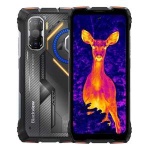 Blackview ROCK 3 Téléphone robuste avec caméra thermique 8 Go + 256 Go, Android 16 MT8781 Helio G100 Octa Core NFC 4G Smartphone étanche - Product Image 1