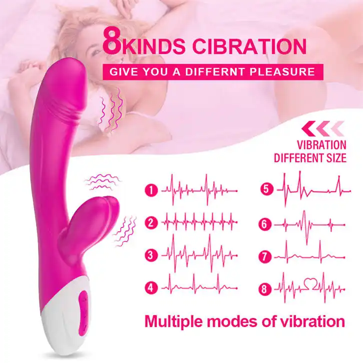 Hochverkauf Vibrator Sexspielzeug für Mädchen Frau Stoßender G-Punkt Vibrator tragbar und lebensecht Dildo Klitoris-Stimulator