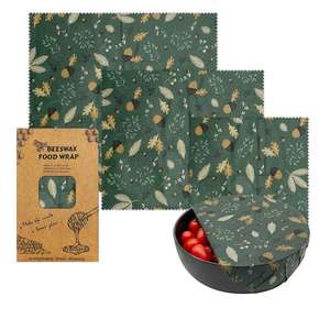 Beeswax Food <strong>Wrap</strong> Organic Eco-Friendly Reusable <strong>Bees</strong> <strong>Wax</strong> <strong>Wraps</strong> Sustainable and Biodegradable Beeswax <strong>Wrap</strong> - Product Image 3