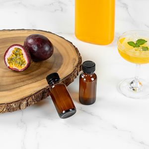 Botellas de Vidrio Ámbar Vacías Grandes, Varias Capacidades de 2ml a 500ml, Envases Cuadrados para Jarabe Medicinal, Tapas de Rosca de Aluminio, Forma de Infusión - Product Image 3
